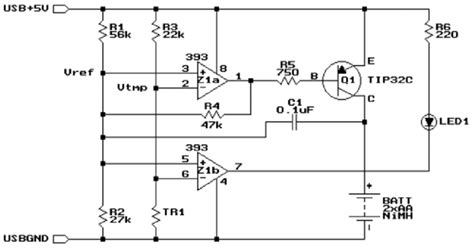 electronic system  charger  scientific diagram