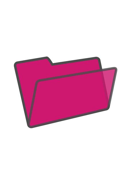 pink folder clip art  clkercom vector clip art  royalty
