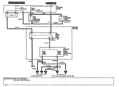 power seat wiring diagram