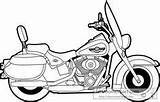 Motorcycles Scratchboard sketch template