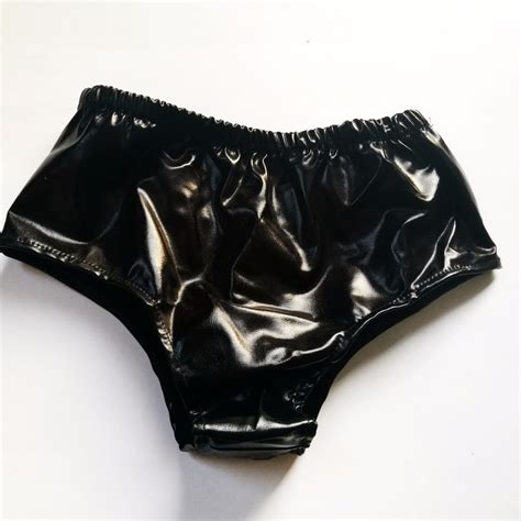 Butt Plug Vibrator Leather Panties