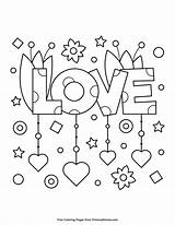 Coloring Pages Primarygames Printable Valentine Color sketch template