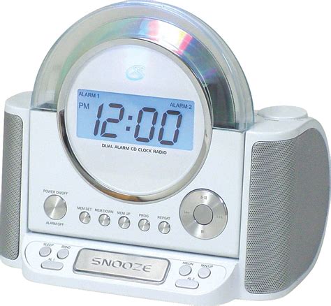 gpx alarm clock  cd player digital amfm stereo tvs electronics portable audio