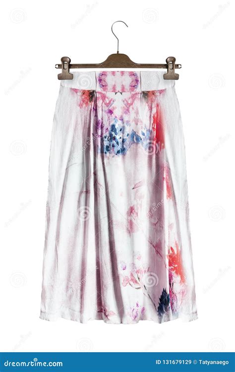 skirt  clothes rack stock image image  chic colorful