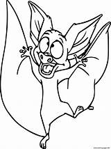 Bat Coloring Pages Halloween Funny Vampire Popcorn Fruit Box Printable Anastasia Drawing Realistic Getcolorings Kids Print Template Wecoloringpage Awesome Color sketch template