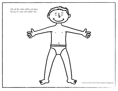 images  printable boy clothes winter clothes coloring pages