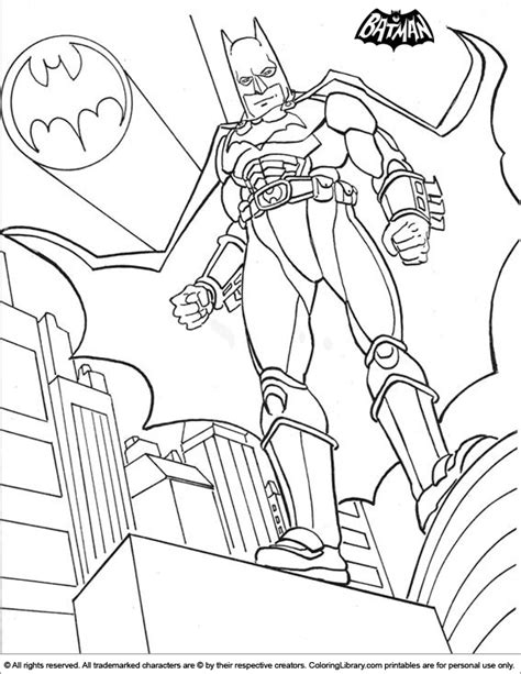 batman  printable coloring page coloring library