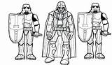 Coloring Pages Star Wars Stormtrooper Storm Trooper Kids sketch template