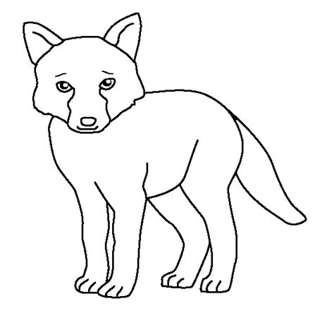fox coloring pages  printable  coloring pages