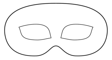 making leather masks template mask template mask template printable