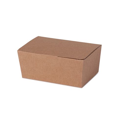 craft brown small  sweets cake slice box