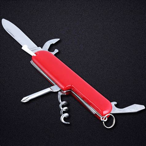 New Mini 5 In 1 Folding Knife Stainless Steel Small Pocket Knife Multi