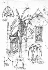 Gothic Architecture Sketch Drawing Sketches Wrzeszcz Deviantart Cathedral Column Drawings Architectural Buildings Building Getdrawings Visit Details Doric Sketchbook Techniques Architects sketch template