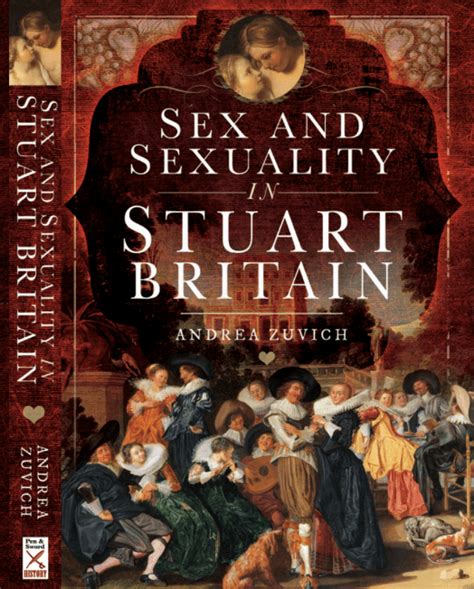 Cover Reveal Sex And Sexuality In Stuart Britain The Seventeenth