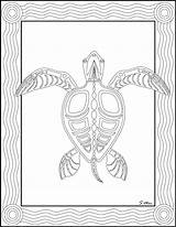 Aboriginal Colouring Pages Coloring Printable Ray Australian Turtle Animals Kids Animal Australia Kokopelli Culture Color Sea Worksheets Symbols Native Drawings sketch template