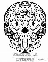 Mascara Muertos Calavera Calaveras Feliz Lapiz Mexicanas Mascaras Calaveritas Pinto Septiembre Teenagers Skulls sketch template