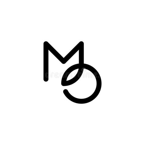 mo logo mo monogram initial mo logo letter mo logo letter mo icon