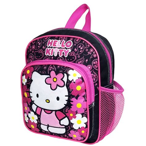 kitty flower black mini backpack  walmartcom