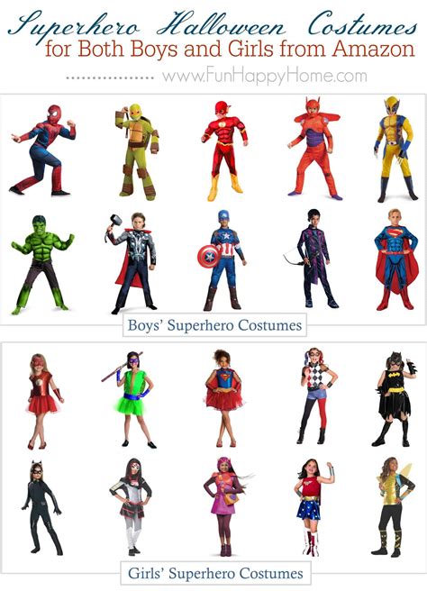 superhero costumes kids  love costumes  boys  girls