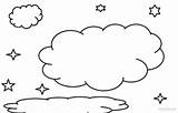 Coloring Cloud Pages Colouring Clouds Sheet Printable Kids Sun Cool2bkids Color Clipart Template Choose Board sketch template