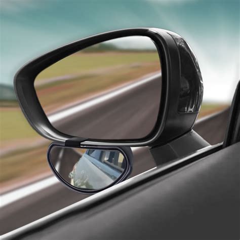 convex clip   oval rearview blind spot mirror  car auto vehicles  ebay