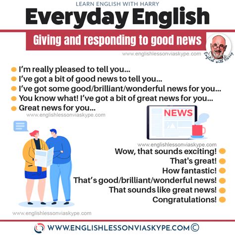 ways  give news  english learn english  harry