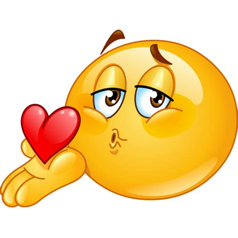 kissy face emoji clip art