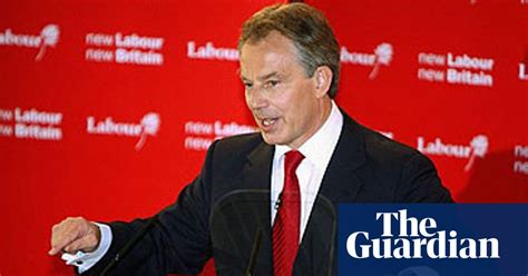 blair to stand down on june 27 politics the guardian