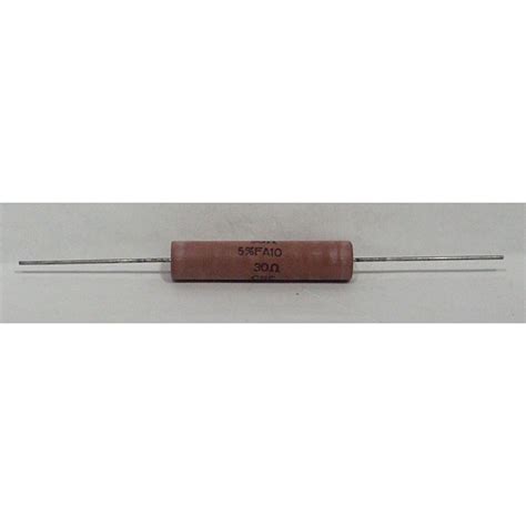 fa  fixed wirewound resistor  ohm  watt  axial lead  inductive mfr crc