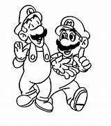 Mario Coloring Pages Coloringpagesabc Super Brothers Matthew October Posted sketch template