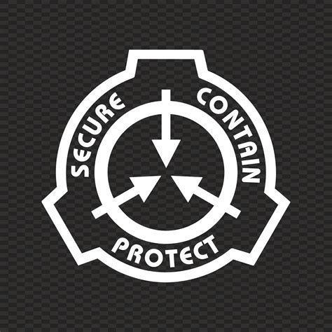 scp foundation circle logo die cut decal sticker  etsy