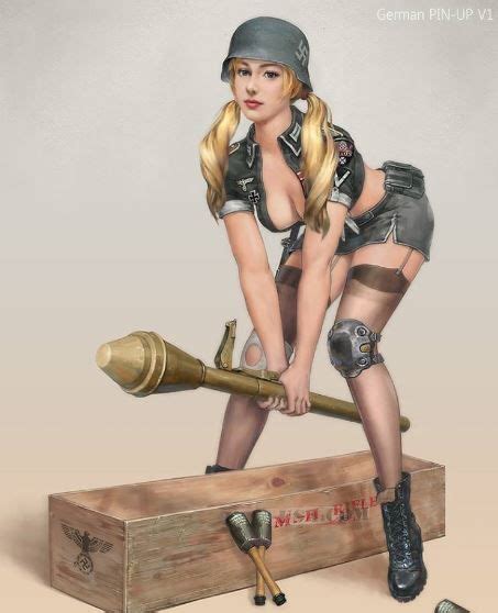 Volkstrum Military Posters Pin Up Girls Pin Up Art Pin Up Pictures