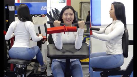 Sexy Korean Girl Sexy Body In Gym Team Ass 1 🤪🤪🤪 Youtube