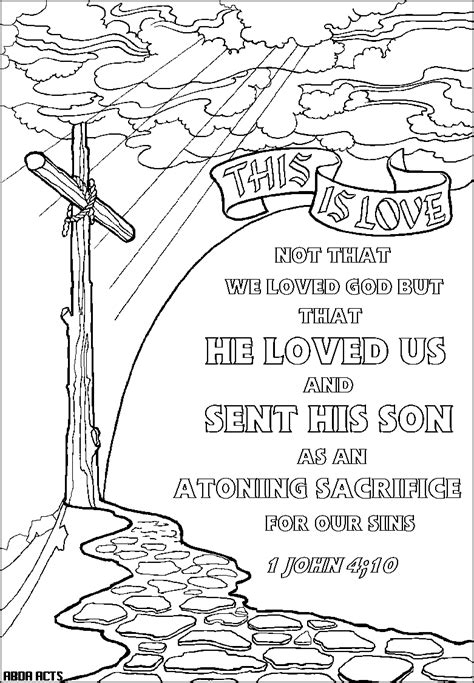 printable kjv bible coloring pages