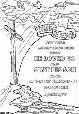 Scripture Salvation sketch template