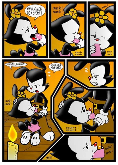 rule 34 8horns animaniacs clothes color comic dot warner english text fellatio female feral