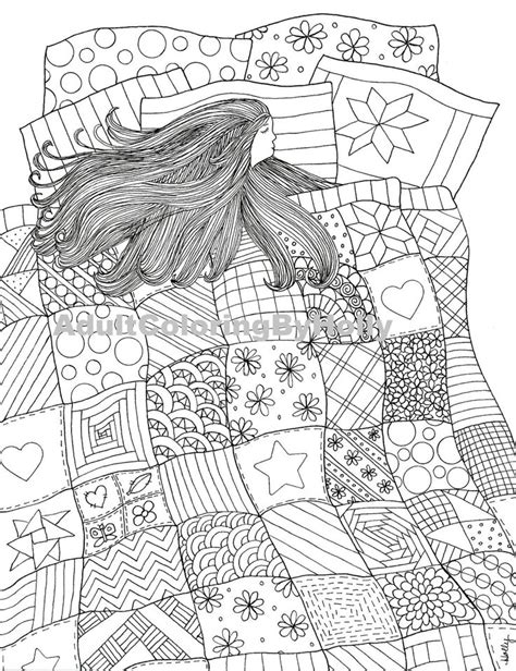 adult coloring book page printable digital  adultcoloringbyholly