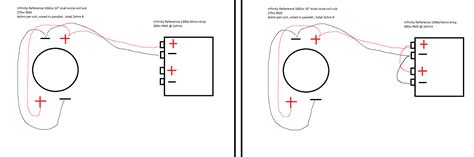 monoblock amp  ohm dual voice coil wiring diagram doctor heck