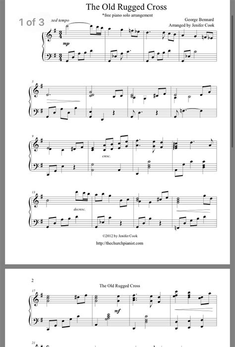 pin  ruth cifranic  piano piano sheet  hymn sheet