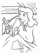 Cinderella Coloring Drawings Popular Pages sketch template