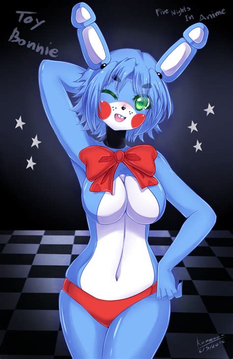 Toy Bonnie Five Nights In Anime Speedpaint By