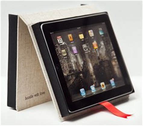 luxury ipad case  repurposed box  decide  gadgeteer