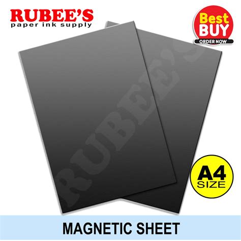 magnetic sheet a4 for ref magnet no adhesive shopee philippines