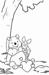Pooh Winnie Piglet Mitraland Cutest sketch template