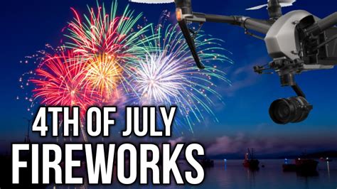 aerial fireworks show filmed  drone youtube