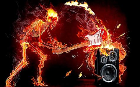 flaming skull wallpapers cool hd wallpapers