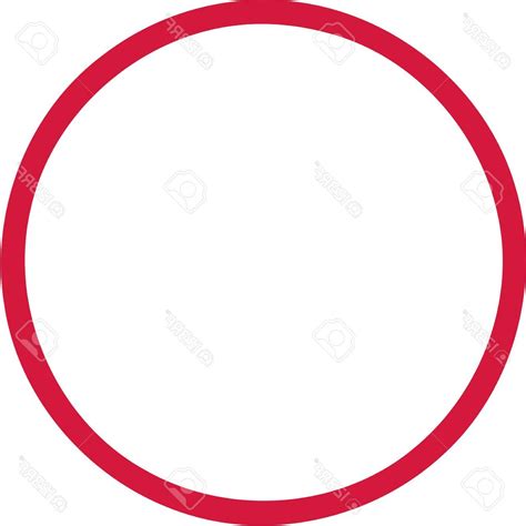 red circle outline png   cliparts  images  clipground