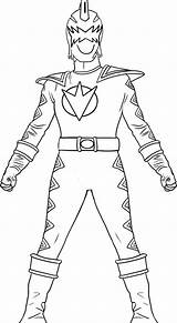 Ranger Dino Thunder Power Coloring Pages Rangers Printable Red Cute Samurai Categories sketch template