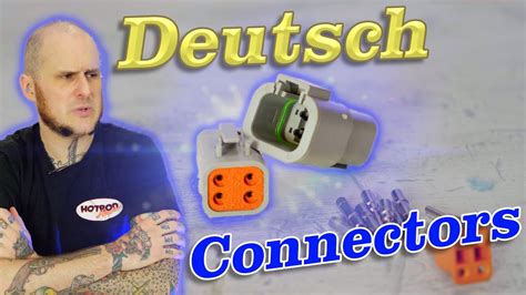 deutsch connectors  custom wiring youtube