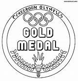 Olympic Medals Getdrawings sketch template